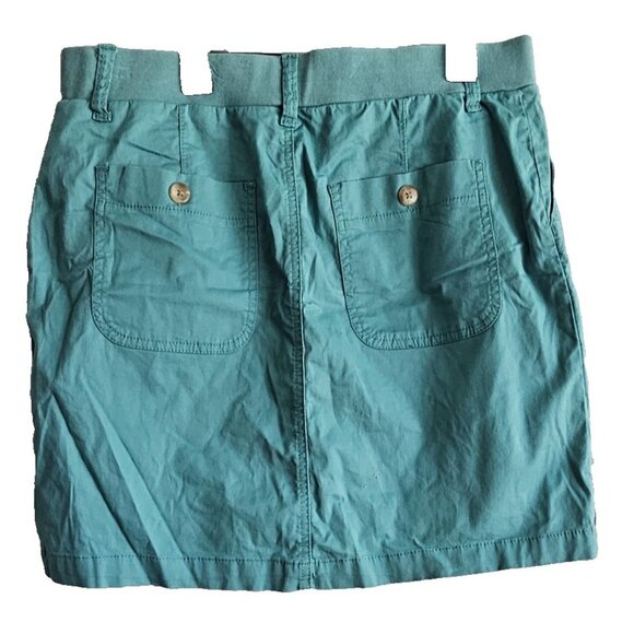 NWT Lee Womens Midrise Skort Size 10 Regular Fit – Water Scape Teal, Casual - Picture 5 of 5